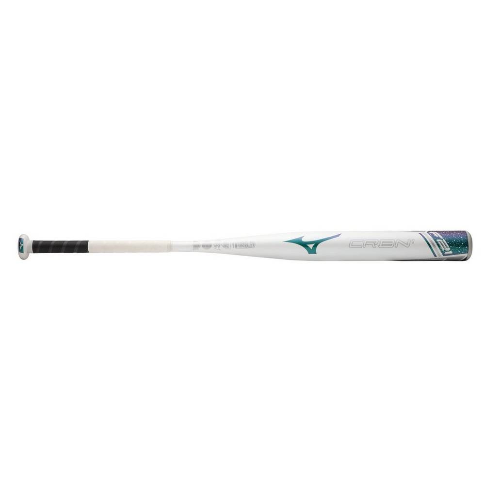 Womens Mizuno F21-CRBN1 - Fastpitch (-9) Softball Bat White/Mint Philippines (GDPMOF365)